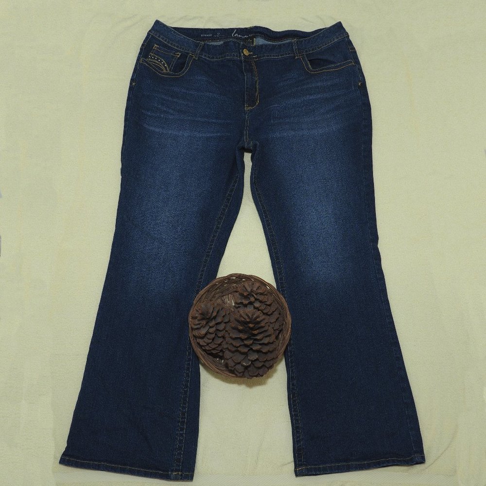 Lane Bryant Genius Fit High Rise Jeans Plus Sz. 26